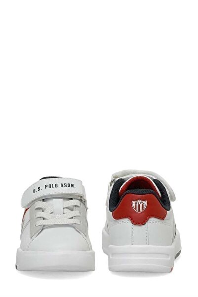 U.S. Polo Assn. Chlapecké bílé tenisky - Jr 4Pr