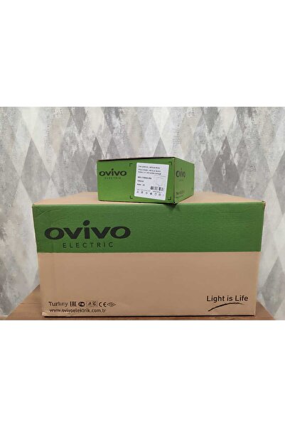 Vip Aydınlatma Ovivo Füme F Konnektör/Uydu Priz ÇERÇEVESİZ 120 ADET (KOLİ BAZINDA)