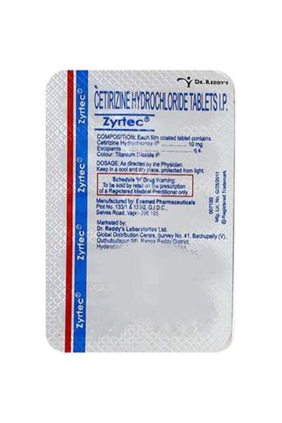 ZYRTEC 10 ملغ 20 قرص