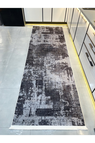 Brillant Yüksek Kalite - Kaymaz Taban Saçaklı Koridor Mutfak Salon Kesme Yoll...