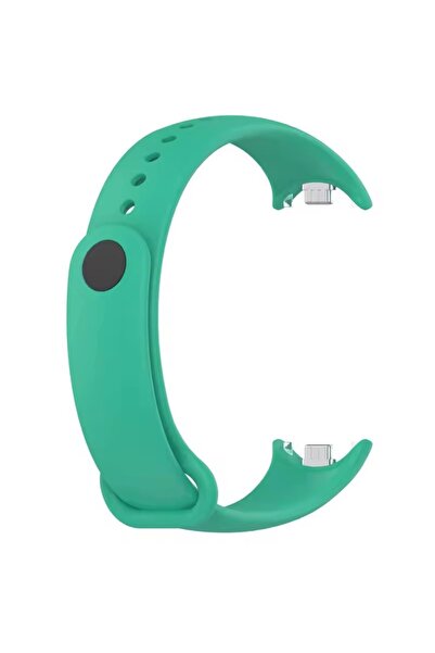 Alstrap Xiaomi Mi Band 8/Band 9/Band 10 Uyumlu Metal Tırnaklı Uzun Ömürlü Sil...