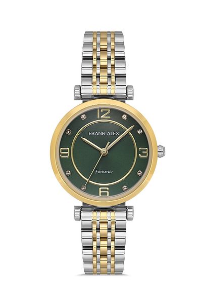 Frank Alex Metal Women's Wristwatch Fx 07300M.04-F546