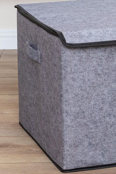 ALAS Printed Multi-Purpose Mega Plus Box with Felt Lid 57x41x31 Cm