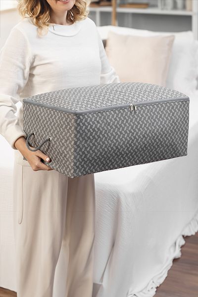 REKHOME Under Base Pique Blanket Sweater - Clothing Storage / 52X28X21