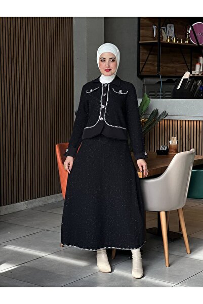 Esre Store 44106 - Glitter Fabric Hijab Set