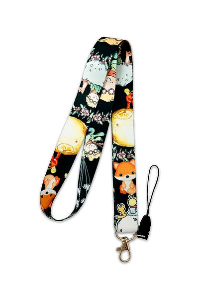 PABALAS The Little Prince Pattern Neck Lanyard Strap Name Badge Holder-Phone Strap