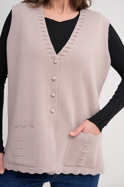 Lamierra Knitwear Mother Seasonal Vest