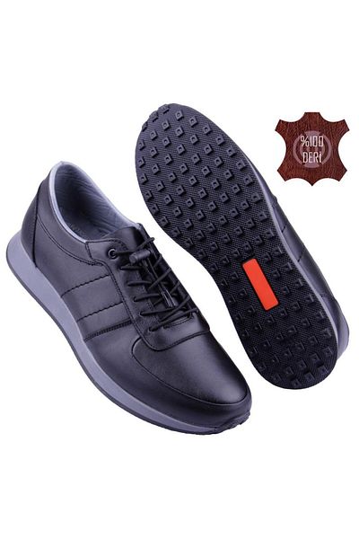 DETECTOR Genuine Leather Orthopedic Ultra Comfortable Soft Stylish Men's Shoes