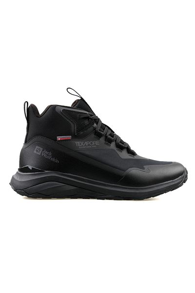 Jack Wolfskin Men's Outdoor Boots - Dromoventure Wt Texapore Mid M, A62295-635 Black