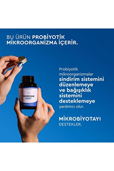 Next Microbiome Probiome-fort Takviye Edici Gıda (60 KAPSÜL)