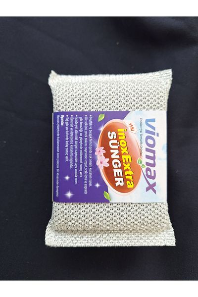 Viomax Set of 2 Inox Stainless Wire Dish Sponge