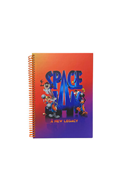 Space License Космічний джем: Нова спадщина Спіральний блокнот з обкладинкою