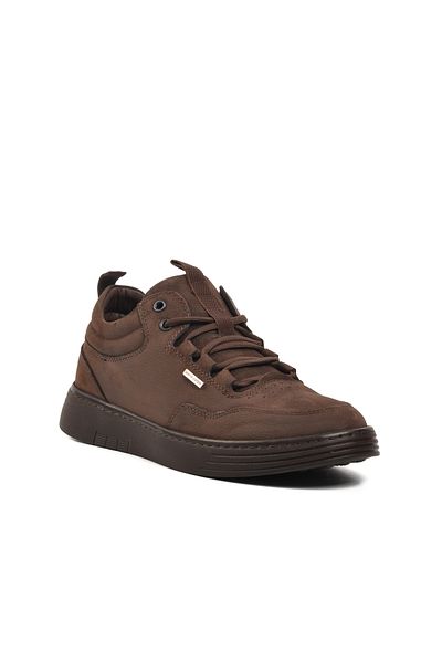 Pierre Cardin Ανδρικά παπούτσια casual καφέ Nubuck