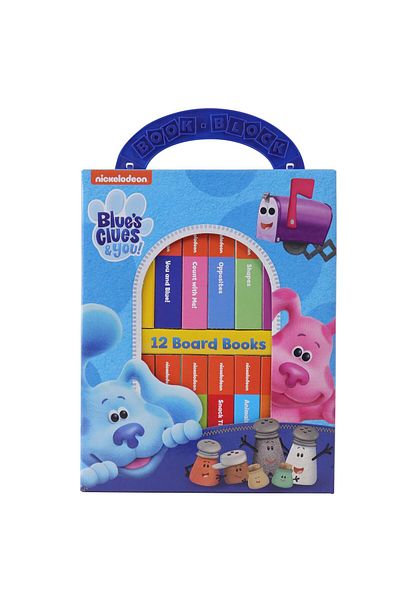 pi kids Nickelodeon Blue's Clues & You! : My First Library Board Book Block 12-Book Set