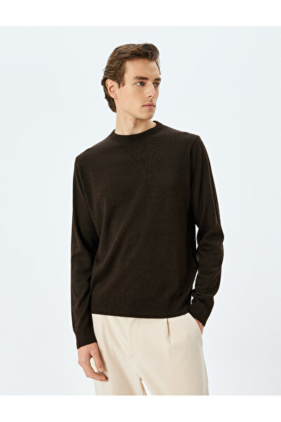 Koton Bisiklet Yaka Uzun Kollu Basic Triko Kazak