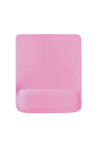 Active Team MP02 - Pembe Dörtgen Bilek Destekli Mouse Pad | Konfor, Kaymaz Taban, Ergonomik, Yumuşak, Ev,ofis