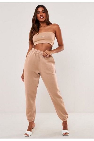 THE WHITE Women's Winter Elastic Leg Sweatpants