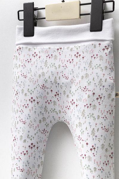 Moi Noi Baby Girl's 2-Piece Booties 100% Cotton (Rose and Boy Color)