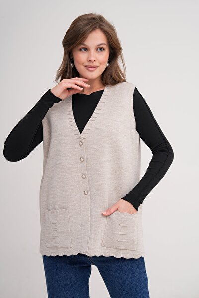 Lamierra Knitwear Mother Seasonal Vest