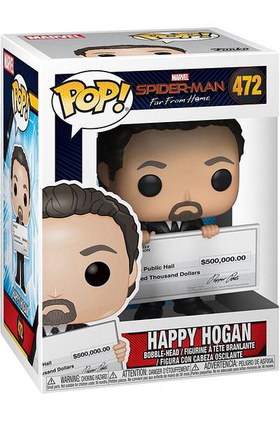 Funko Spider Man Far from Home - Happy Hogan # 472 Pop Figures