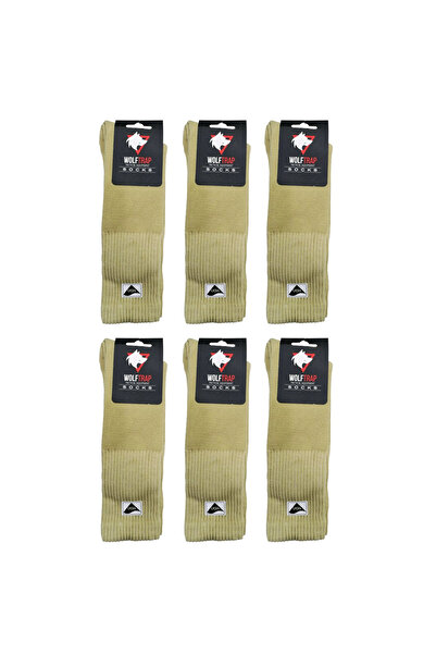 Wolftrap Tactical Set de 6 șosete de soldat de iarnă, șosete militare din bumbac