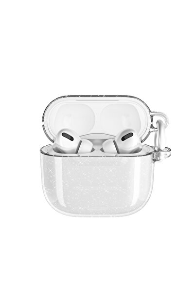 UnDePlus Airpods 5.Nesil 4.Nesil Kılıf Sağlam Şeffaf Simli Allstar Renkli Kılıf 32