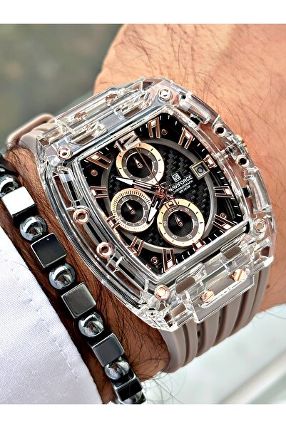 Naviforce Men's Wristwatch and Bracelet Gift