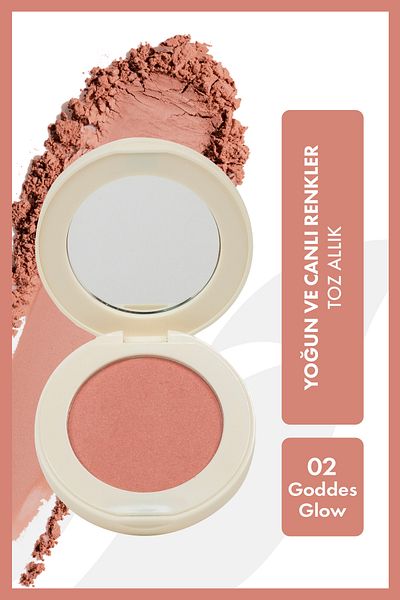 Farmasi Powder Blush 02 Goddess Glow