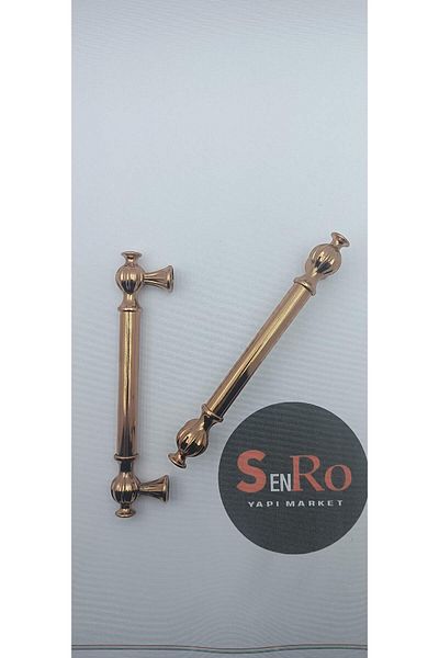 senRo yapı Market 224 mm (22.4cm) Tibet Rose Size between Two Screw Furniture Hallway Drawer Furniture Kitchen Handle