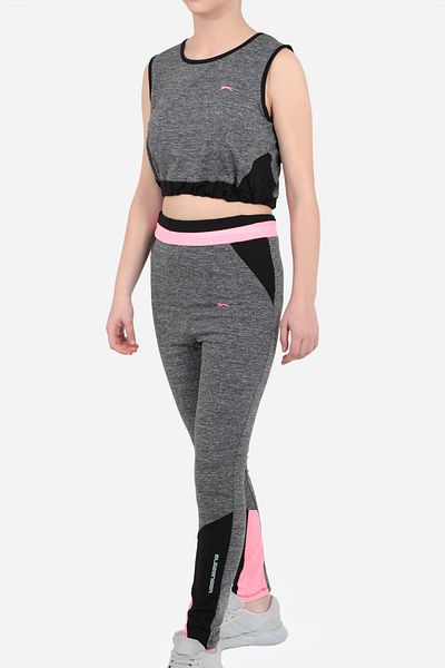 Slazenger Σετ κολάν σκούρο γκρι για κορίτσι