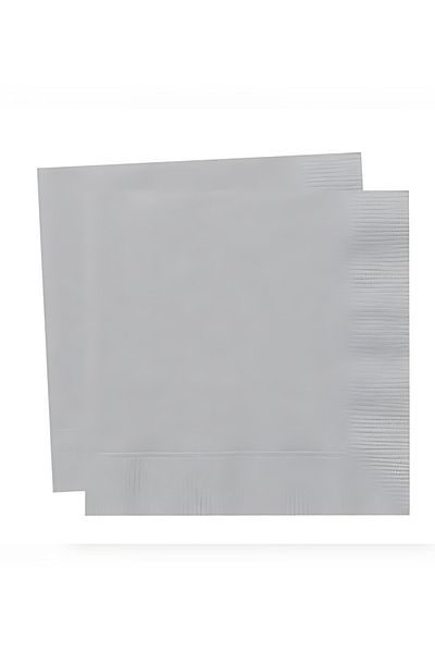 TREND Plain Silver 16'Lica Napkin