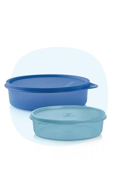 Tupperware Cylinder Cap Set of 2