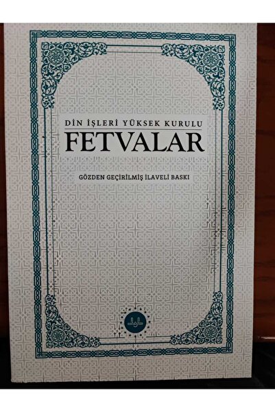 Diyanet İşleri Başkanlığı DİN İŞLERİ YÜKSEK KURULU-FETVALAR-gözden geçirilmiş...