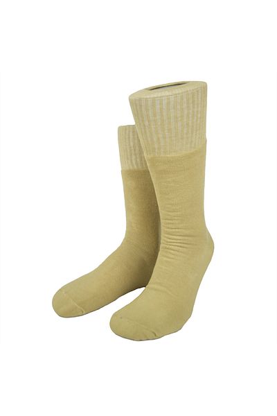 İbrahim Berk Winter Soldier Socks Σετ 3 τεμαχίων - Βαμβακερό Μπεζ Χρώμα
