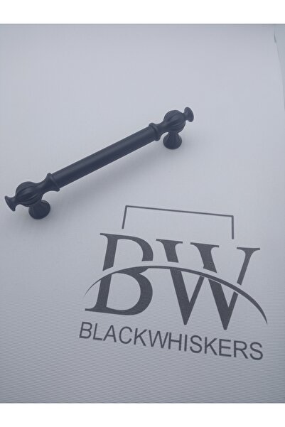 blackwhiskers 192 MM TİBET SİYAH MOBİLYA DOLAP KULP ÇEKMECE Kulp ZAMAK KULP k...