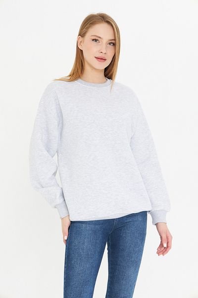 Oyga Women's Straight Inside Fleece Sweatsirht