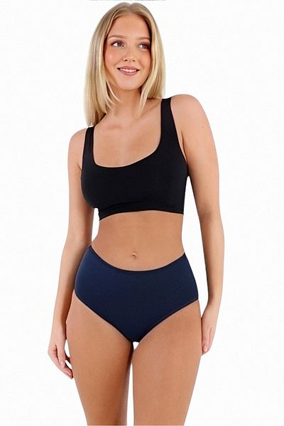 Uniquetrenders Women's Cotton Combed Single Jersey Fabric Bato Panties Women's Bato Panties 3 Pieces