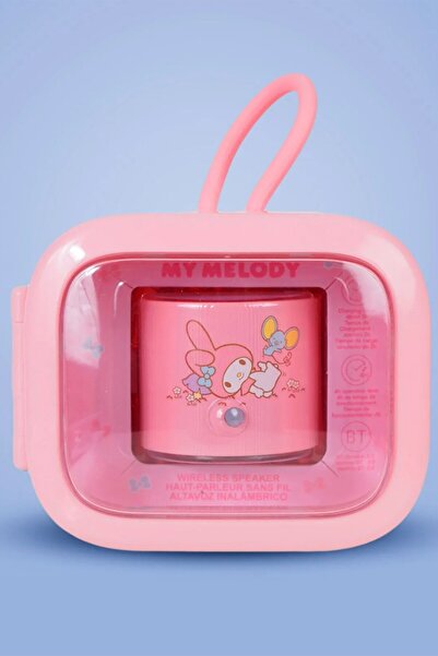 Miniso Sanrio My Melody Lisanslı Taşınabilir Metal Kablosuz Hoparlör