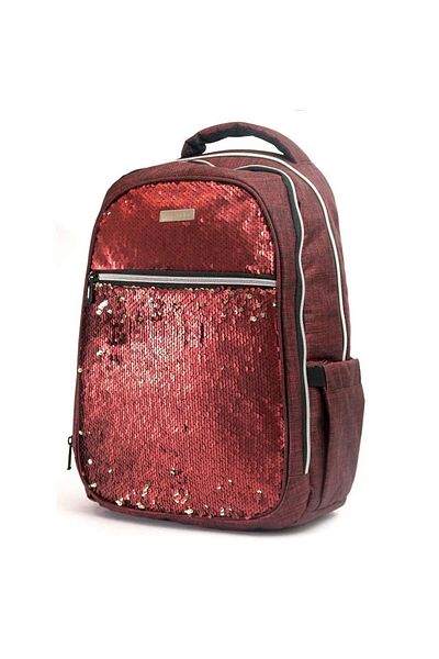 Lullaby Lby-307 Delicate Claret Red Backpack