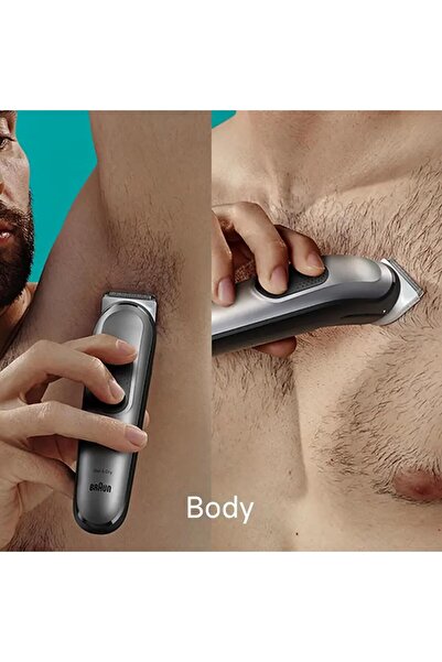 Braun 10-in-1 Multi Grooming Kit Series 7 AutoSense Technology, ProBlades, 100min Runtime - MGK 7420