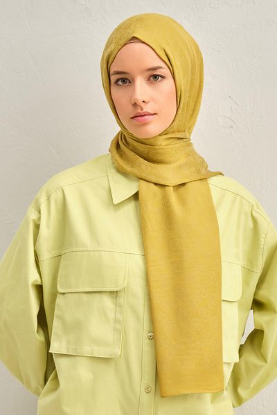 Armine Trend Lyon Shawl 2-247312 Oil Green