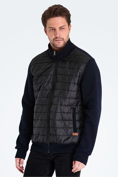 Slazenger Ανδρικό φούτερ Basıl Navy Blue