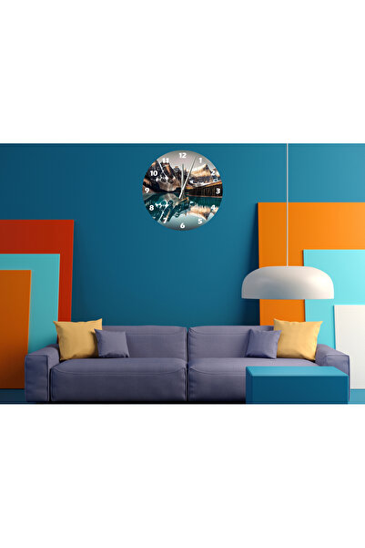 Ti Play Tİ-PLAY MONTĂRI ÎNNEATE 30X30CM CEAS DE PERETE MODERN DECORATIV ACRILIC