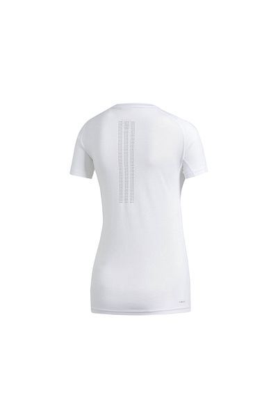 adidas Λευκό γυναικείο αθλητικό μπλουζάκι προπόνησης - Dv0377 Prime T 2.0
