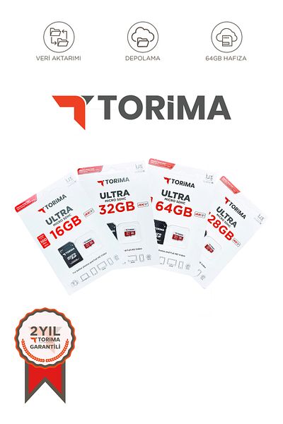 Torima Ultra 64Gb Memory Card - Adapter Included