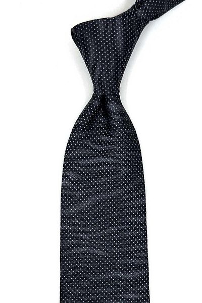 Kravatkolik Codivilla Style Smoked Dot Pattern Italian Silk Tie Hrk1750