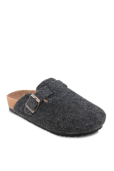 Slazenger Leo Felt Women's Slippers Dark Gray