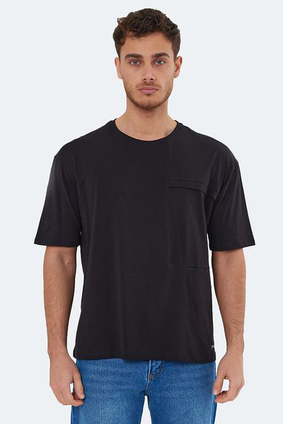 Slazenger قميص داخلي للرجال من Kauri باللون الأسود