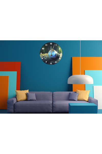 Ti Play Tİ-PLAY CEAS DE PERETE MODERN DECORATIV ACRILIC 30X30CM FORMĂ DE FORM...