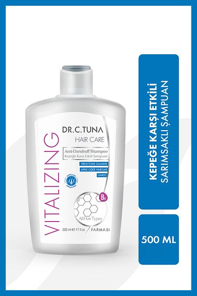 Farmasi Dr. C. Tuna - Vitalizing Anti-Dandruff, Garlic Extract Shampoo 500 ml